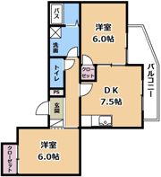 メゾンド・タナカの間取り画像