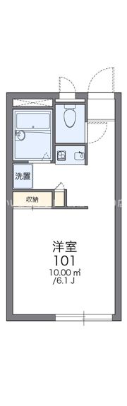 レオパレス川島の間取り画像