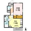 堀口ハイムの間取り画像