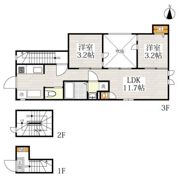 CB王子ルシエルの間取り画像