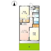 コンフィデンスⅡの間取り画像