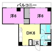 オックスフォードサーカス ステーションフロントの間取り画像