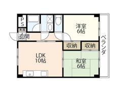 ハーシオンフルタⅡの間取り画像