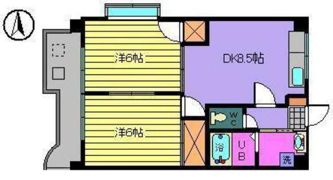 サザンコートVの間取り画像