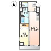 ディアコート大元駅前の間取り画像