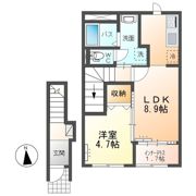 クローバーアイズの間取り画像