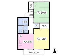 プラージュの間取り画像