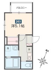 ハレアカラ東浦和の間取り画像