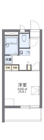 レオパレスリオグランデの間取り画像