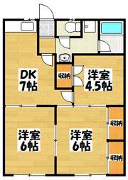 レスコモトヤシキの間取り画像