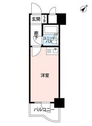 ライオンズマンション横浜伊勢佐木町の間取り画像