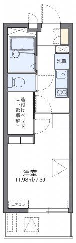 レオパレスヴィーブルの間取り画像