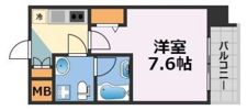 メゾンキコー難波南の間取り画像