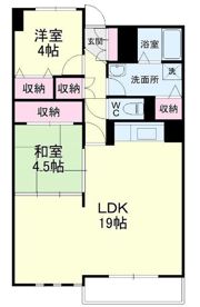 パークビュー四ツ池の間取り画像