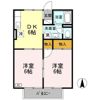 メゾンドールα D棟の間取り画像