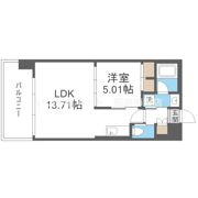 プレジオ三国ASIANの間取り画像