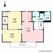 サンヴェール・ハイツ南の間取り画像
