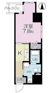 ププレ上野松が谷の間取り画像