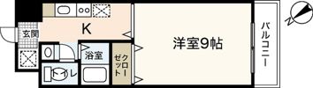 シャルム豊明の間取り画像