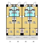 リブネスコート江坂Ⅱの間取り画像