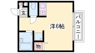 パセオミフネの間取り画像