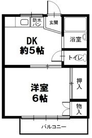 サンプラザ上大岡の間取り画像