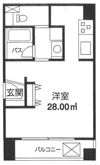 CREST六本木Ⅱの間取り画像