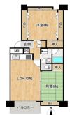 北緑丘第4住宅18号棟の間取り画像