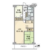 日商岩井鶴見マンションの間取り画像