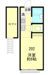 カーサマロンの間取り画像