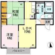 リバーポートリョウの間取り画像