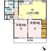 ビューバレー原田の間取り画像