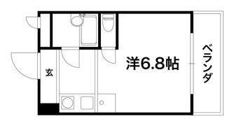 メゾン市川弐番館の間取り画像