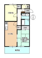 サンビレッジ竜之口Eの間取り画像