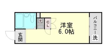 ネオダイキョー三宮の間取り画像
