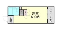 ネオダイキョー三宮の間取り画像