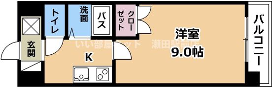 ラ・ルースⅡの間取り画像