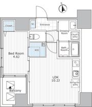 ウィステリア エス 上野の間取り画像