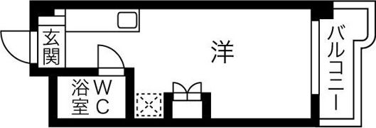ハイム伊勝の間取り画像