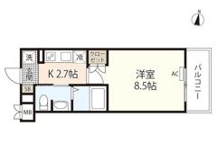 ラメール草津南の間取り画像