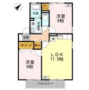 La Mer B棟の間取り画像