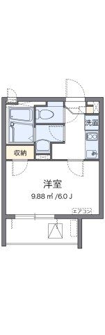 クレイノクレージュ柳原の間取り画像