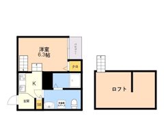Avanti今宿の間取り画像