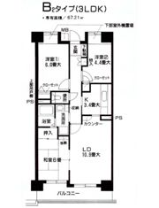 レ・シェーナの間取り画像