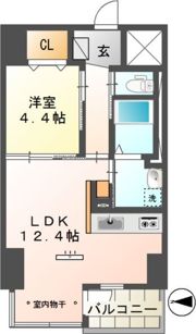 Conforto紺屋町の間取り画像
