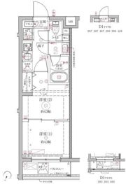 クレイシアIDZ中野鷺宮の間取り画像