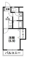 ホワイトコーポⅡの間取り画像