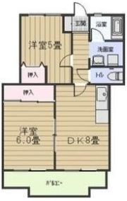 ロイヤルサンコー(A棟)の間取り画像