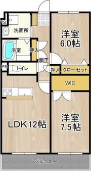 ヴェルデュール・カーの間取り画像