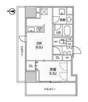 エスタート入谷Ⅱの間取り画像